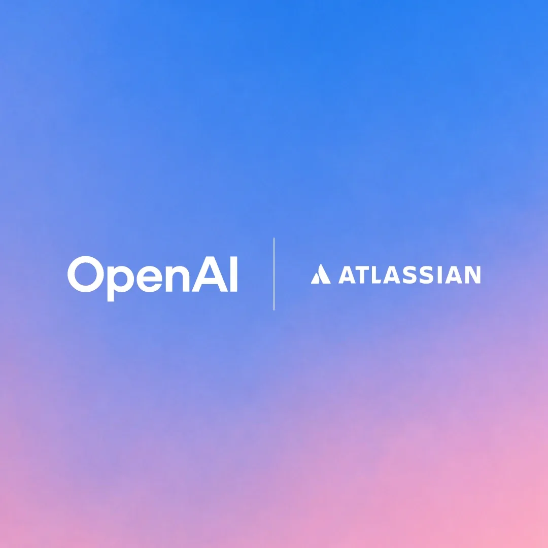 Visuel officiel OpenAI pour « Atlassian et OpenAI rapprochent modèles et contexte d’entreprise »