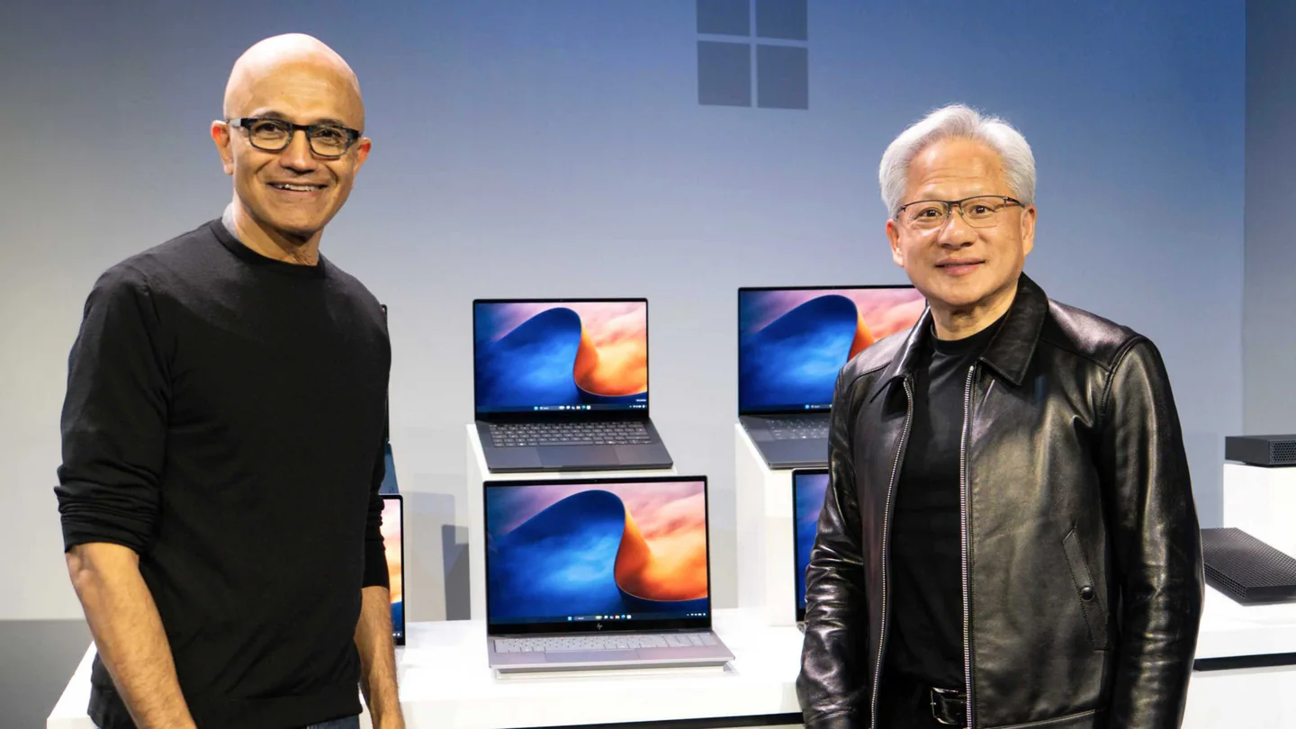 Visuel officiel Microsoft / NVIDIA pour « Portables RTX Spark : précommandes avant disponibilité annoncée le 16 octobre »