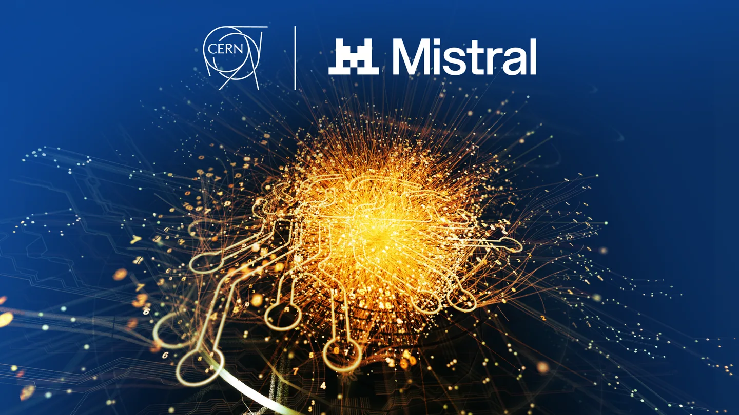 Official visual published by CERN / Mistral for this announcement